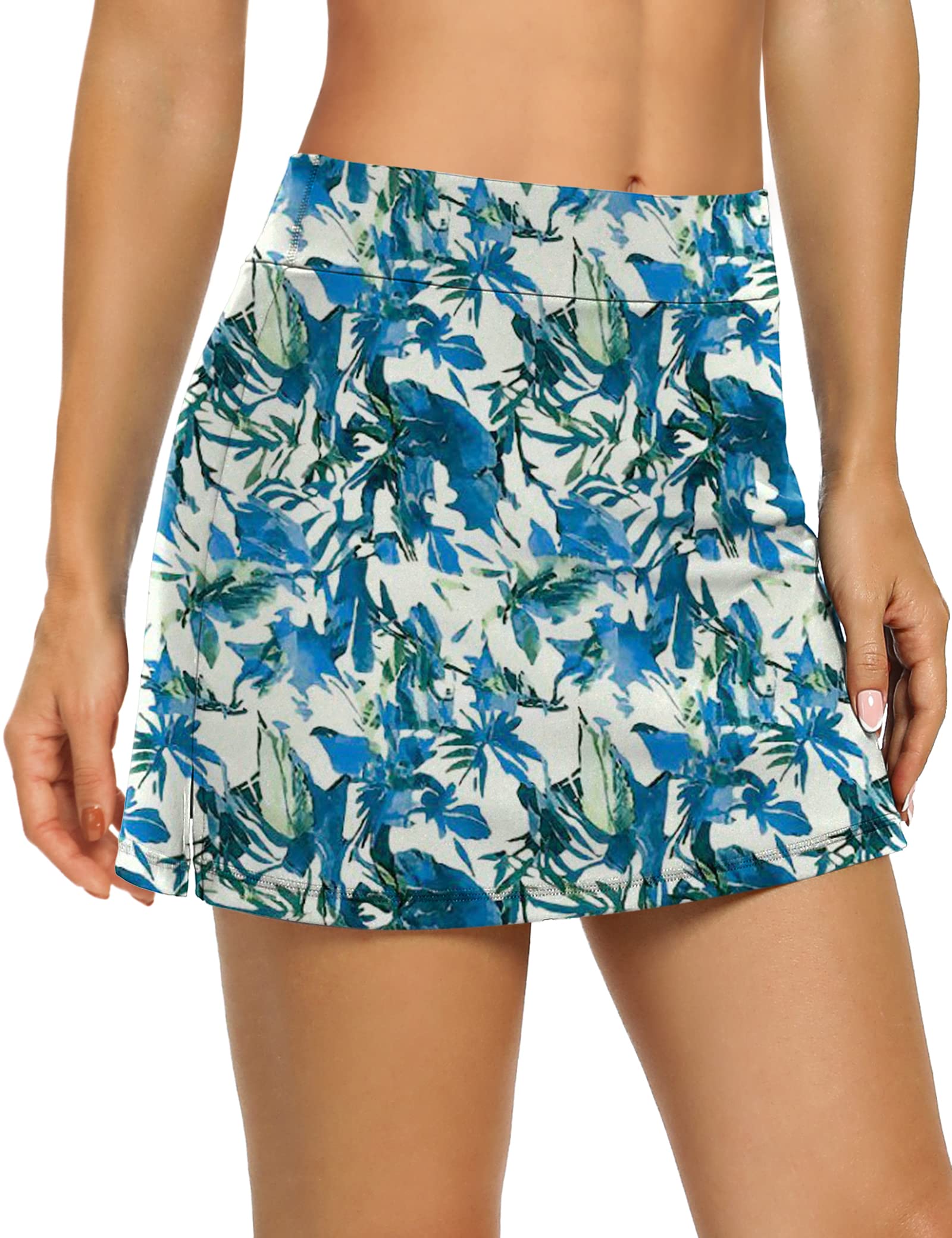 LouKeith Women's Tennis Skirts - Athletic Skorts with Pockets for Golf, Running & Workout | Breathable Summer Activewear for Sports & Casual Wear