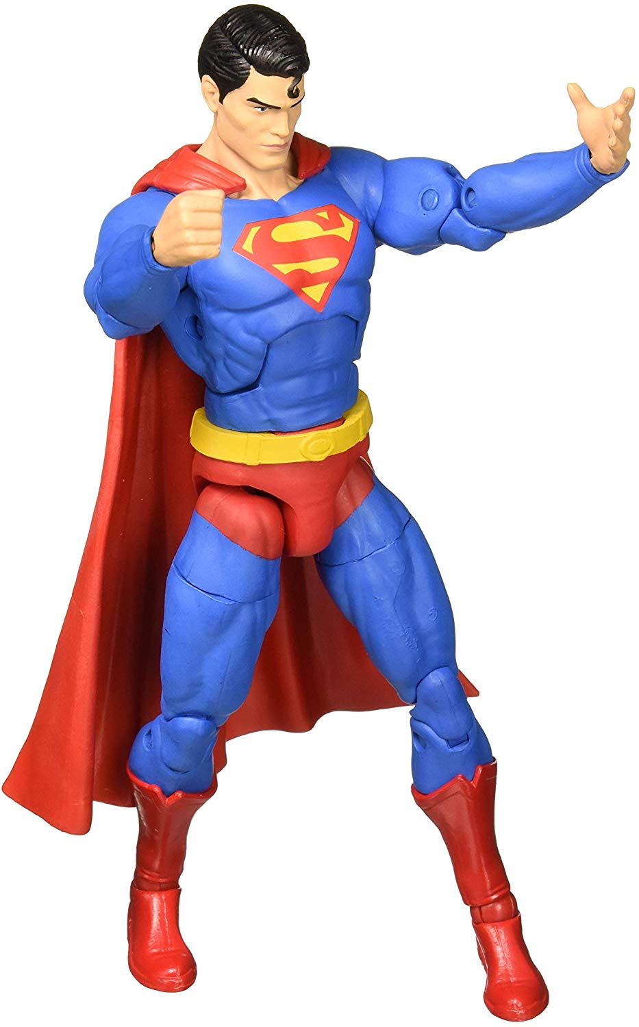DC Essentials Superman Action Figure - 7-Inch Collectible Toy with Multiple Poses, Perfect for Display & Play | DC Comics Superhero Gift for Fans & Collectors | Home Decor, Office Display, Birthday Present