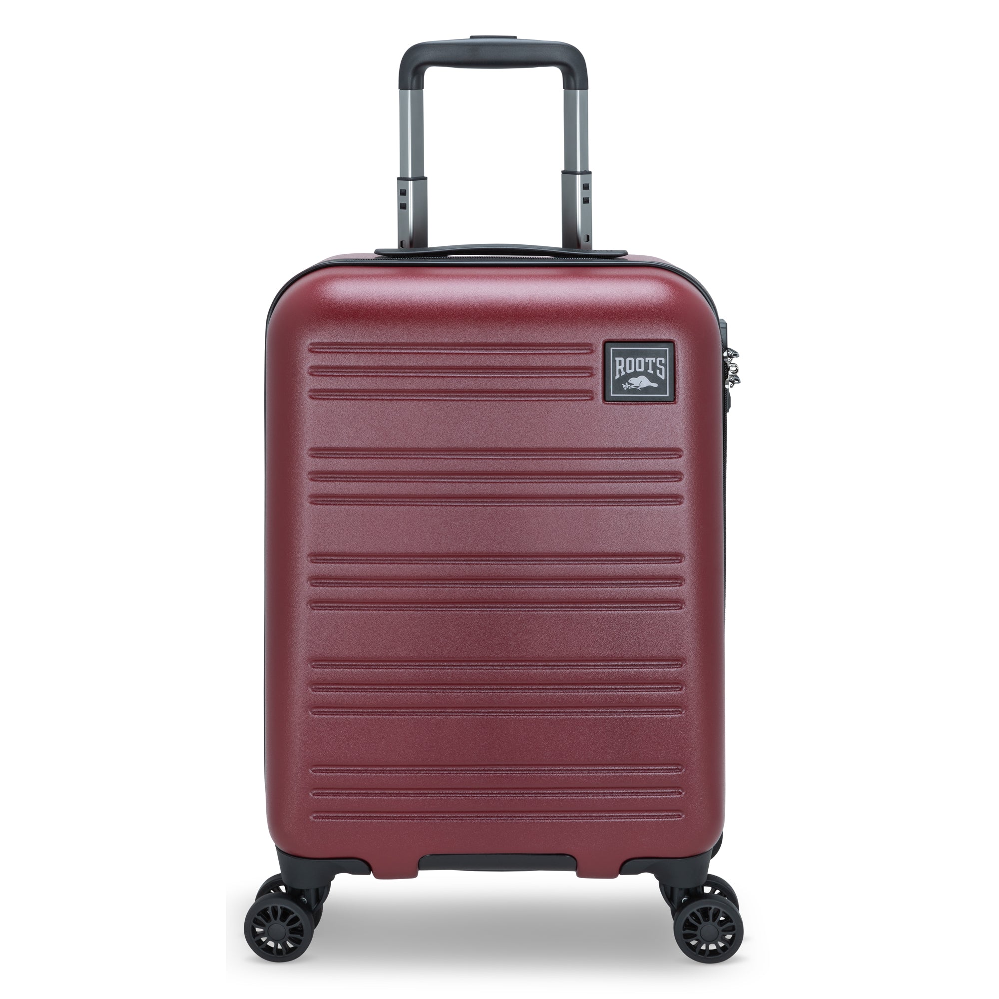 Roots Chalet Spinner Carry On Luggage - Lightweight Expandable Suitcase with 360° Wheels for Air Travel, Business Trips & Weekend Getaways