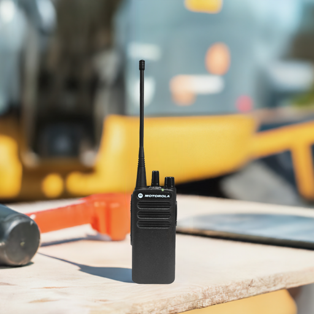 Motorola CP100d Two-Way Radio - UHF Business Walkie Talkie for Construction, Security & Outdoor Use