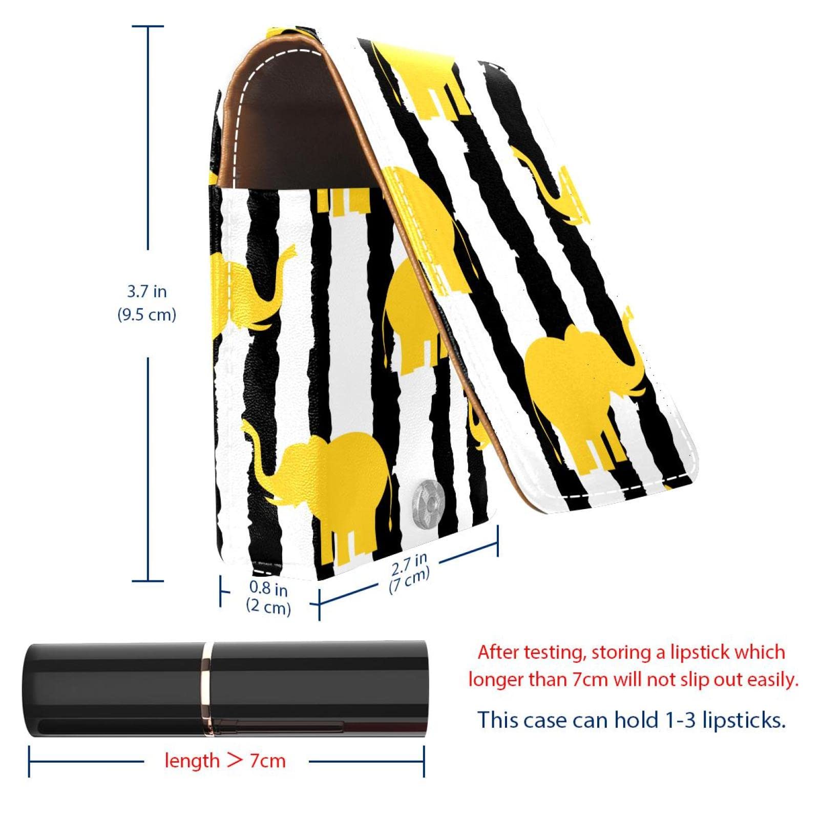 Personalized Lipstick Case - Portable Makeup Organizer for Travel & Daily Use