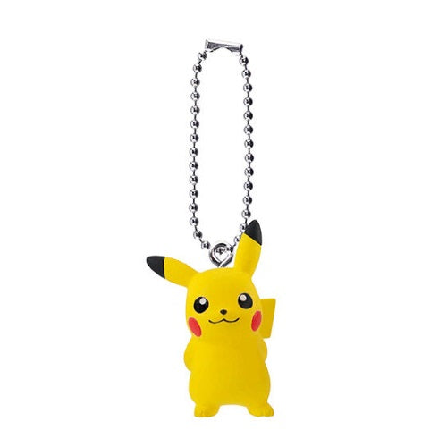 Pokemon Swing Mascot Vol. 04 - Bandai 1.5 Inch Keychain - Cute Pikachu & Friends Collectible Charm for Backpacks, Keys & Gifts