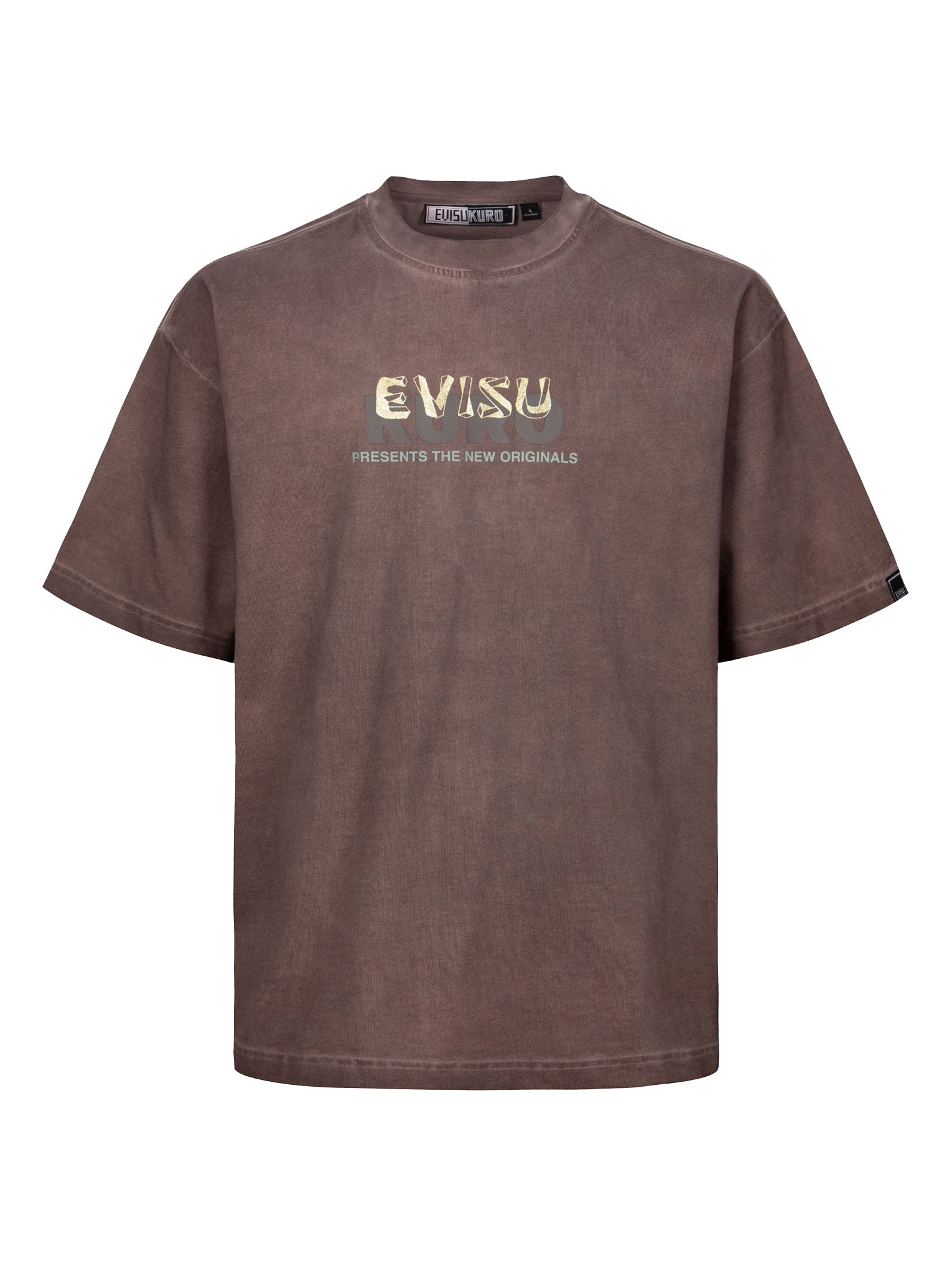 Trendy Spray Dyed Multi Logo Print Loose Fit T-Shirt for Men & Women | Casual Streetwear, Summer Outfits & Graphic Tee Fashion