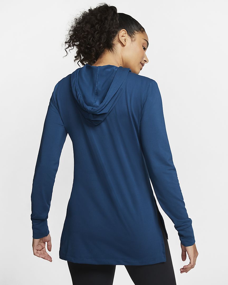 Women's Yoga Coverup Hoodie - Lightweight & Breathable Long Sleeve Pullover for Yoga, Pilates & Lounge Wear - Perfect for Gym, Travel & Casual Outfits