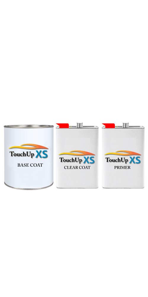 TouchupXS Dodge Ram Truck PRV Dark Garnet Red Pearl Paint Repair Kit - 2K Basecoat, Clearcoat & Primer Set for Professional Auto Body Touch Up | Perfect for Scratches, Chips & Minor Damage Restoration