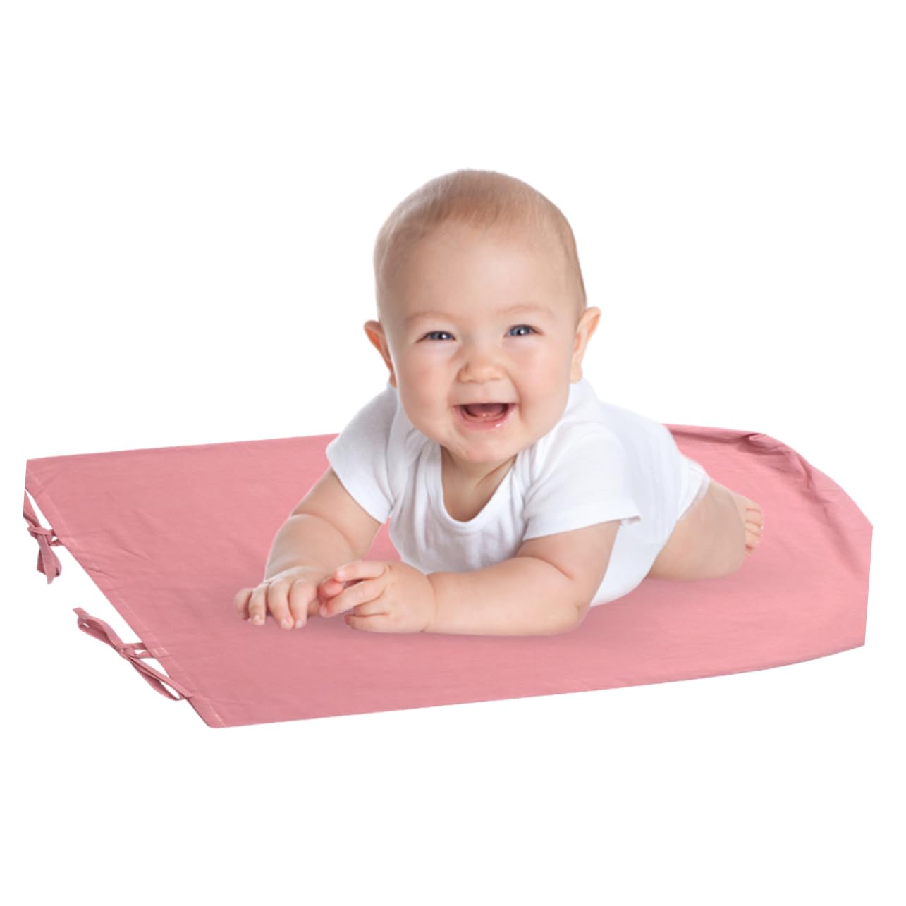 CIMAXIC Breathable Cotton Baby Diaper Changing Pad - Soft, Safe & Easy to Use Newborn Changing Mat Cover for Nursery, Travel & On-the-Go Diaper Changes