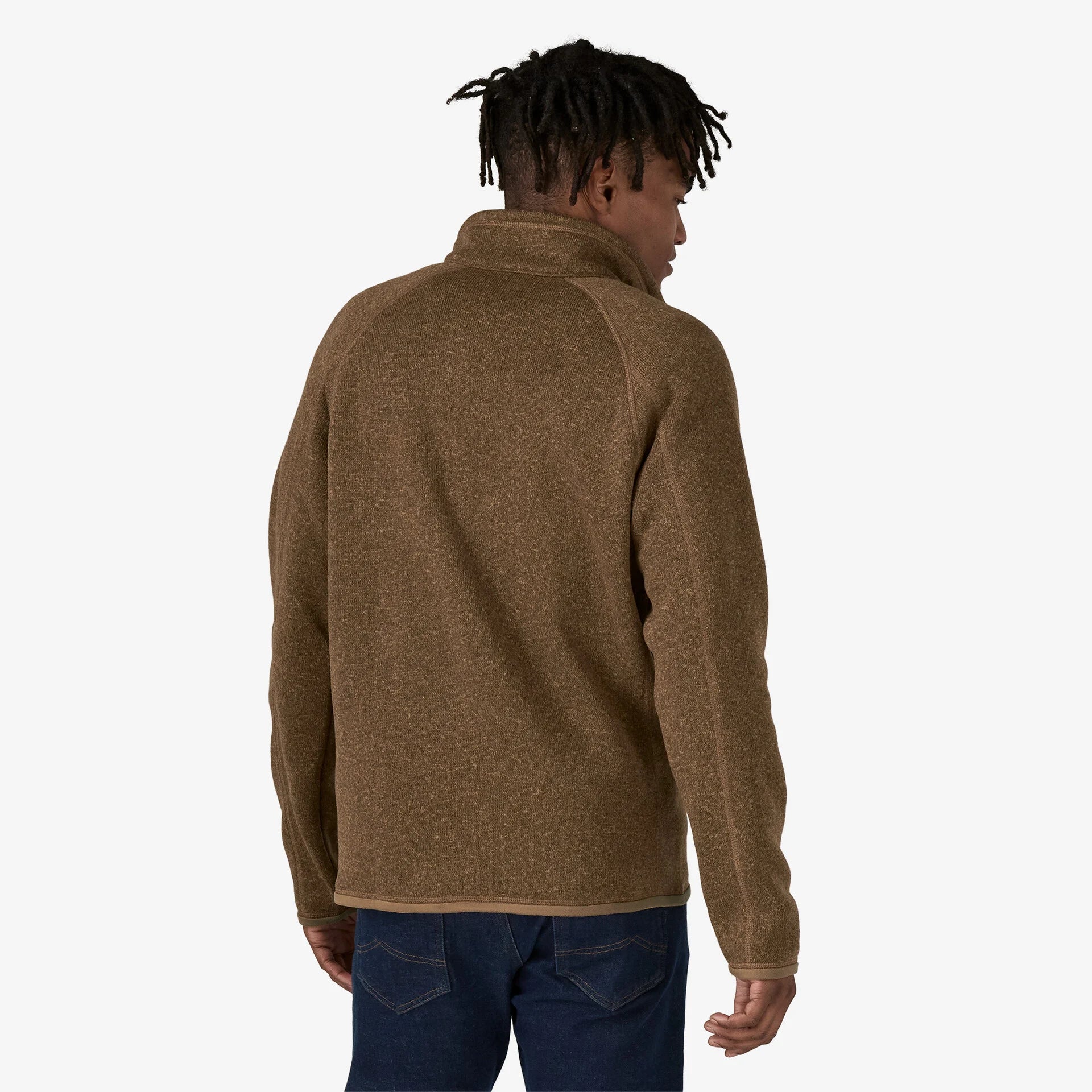 Men's Better Sweater® 1/4 Zip Fleece Jacket - Lightweight Warm Pullover for Hiking & Outdoor Activities (Style 25523)