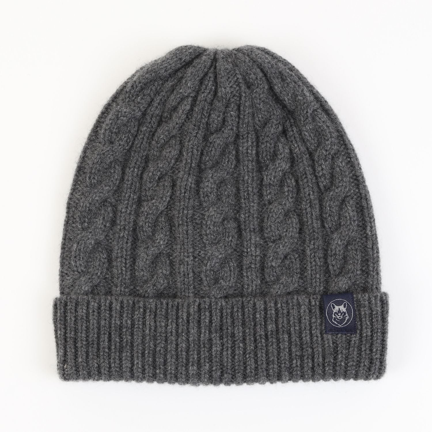 Premium Men's Cable Knit Cashmere Beanie - Soft Winter Hat for Cold Weather - Cozy & Stylish Accessory for Outdoor Activities, Skiing, and Casual Wear