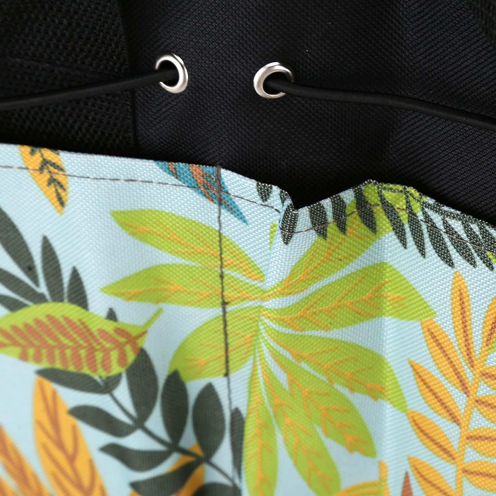 **Flower Print Garden Tool Bag - Multifunctional Portable Gardening Storage Tote with Pockets - Perfect for Organizing Tools, Seeds & Supplies (Ideal for Home Gardeners & Landscaping)**