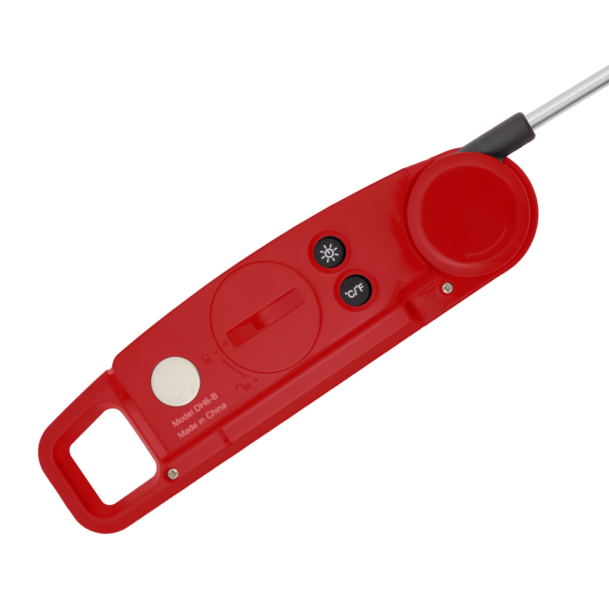 Portable Digital Thermometer for Adults & Kids - Fast & Accurate Fever Check - Compact Folding Design - Perfect for Home, Travel, and Medical Use