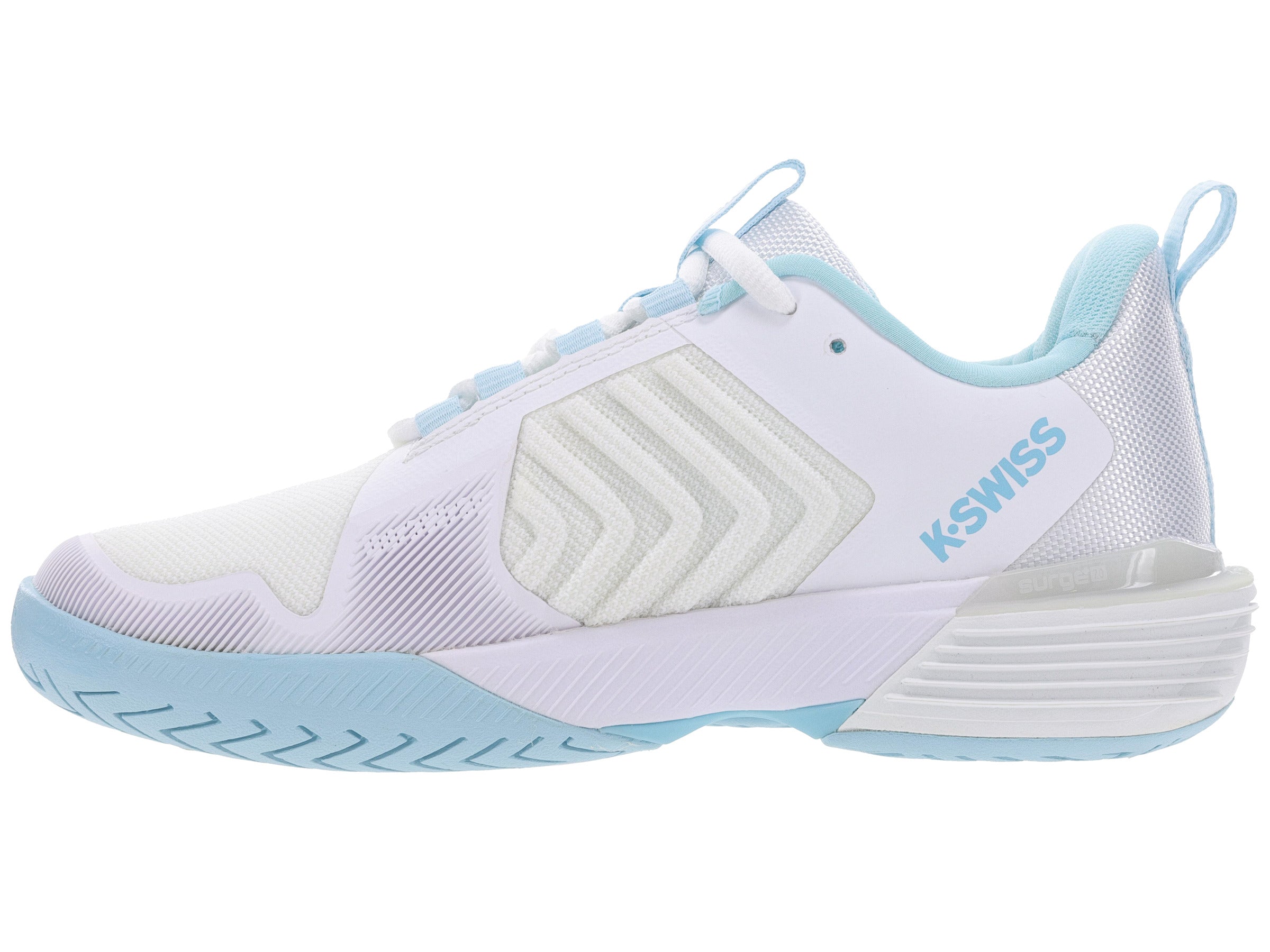 ULTRASHOT 3 Basketball - Size 175 (96988) | White/Blue Glow Outdoor & Indoor Basketball | Perfect for Night Games, Training, and Competitive Play