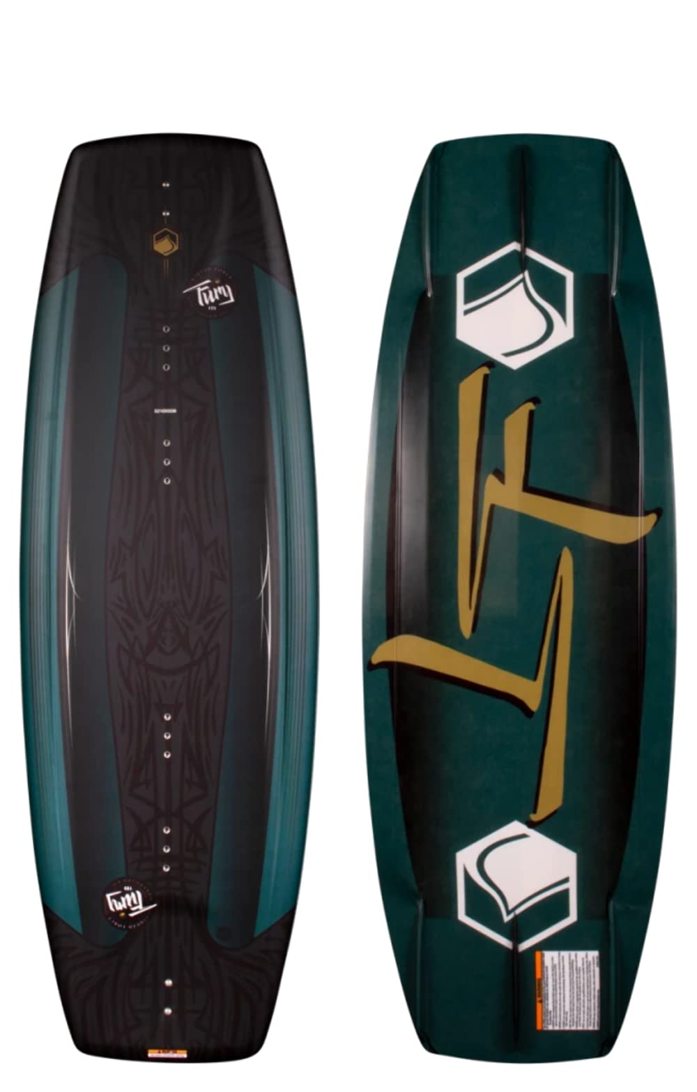 Liquid Force Fury Wakeboard - Premium Blank Design for Water Sports Enthusiasts | Perfect for Wakeboarding, Cable Parks & Boat Riding