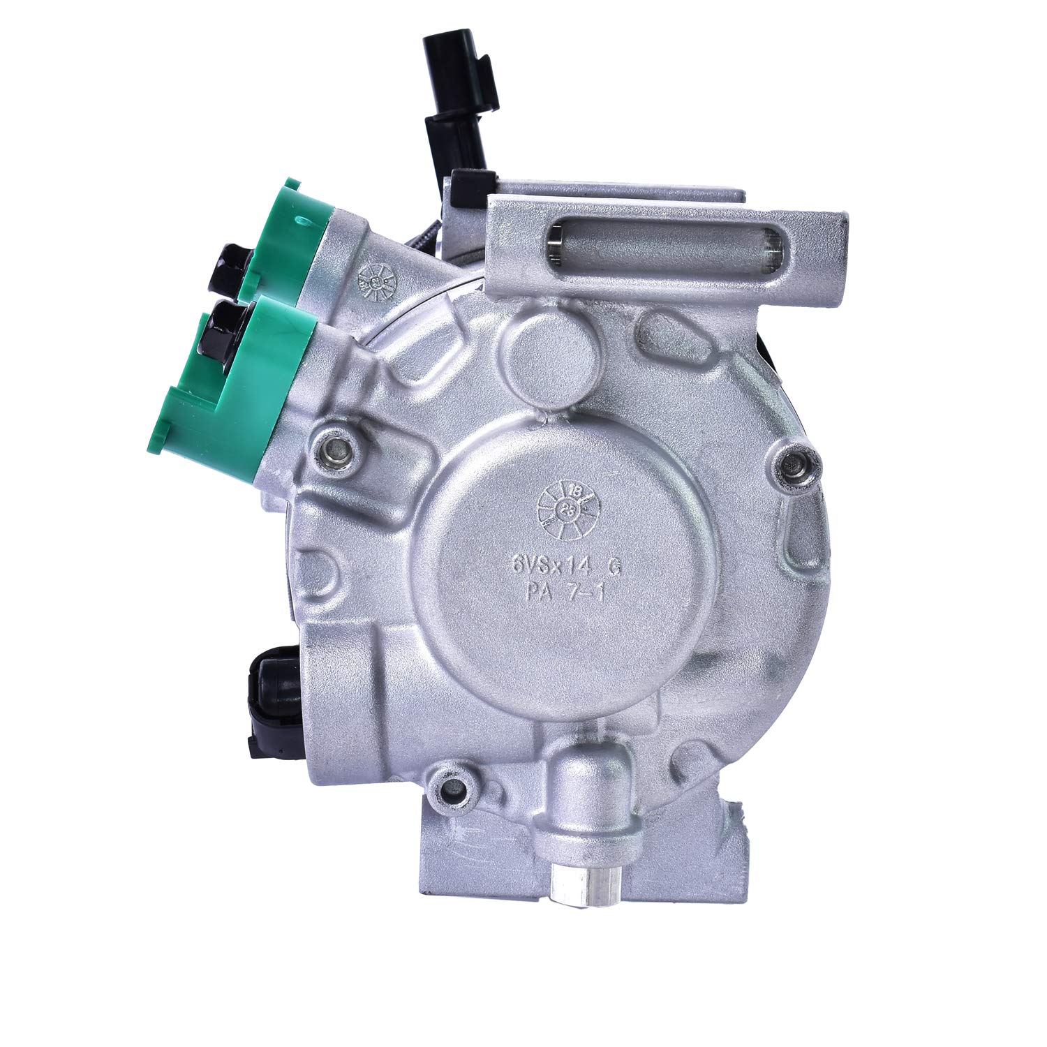 Original Equipment Mando 10A1445 AC Compressor with Clutch - Pre-Filled Oil | Compatible with Multiple Car Models | Perfect for AC Repair & Auto Maintenance