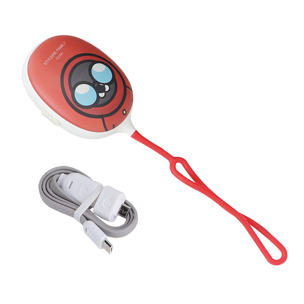 USB Rechargeable Hand Warmer - Cute Animal Design with LED Light | Portable Pocket Heater for Cold Weather | Perfect for Office, Home & Outdoor Activities