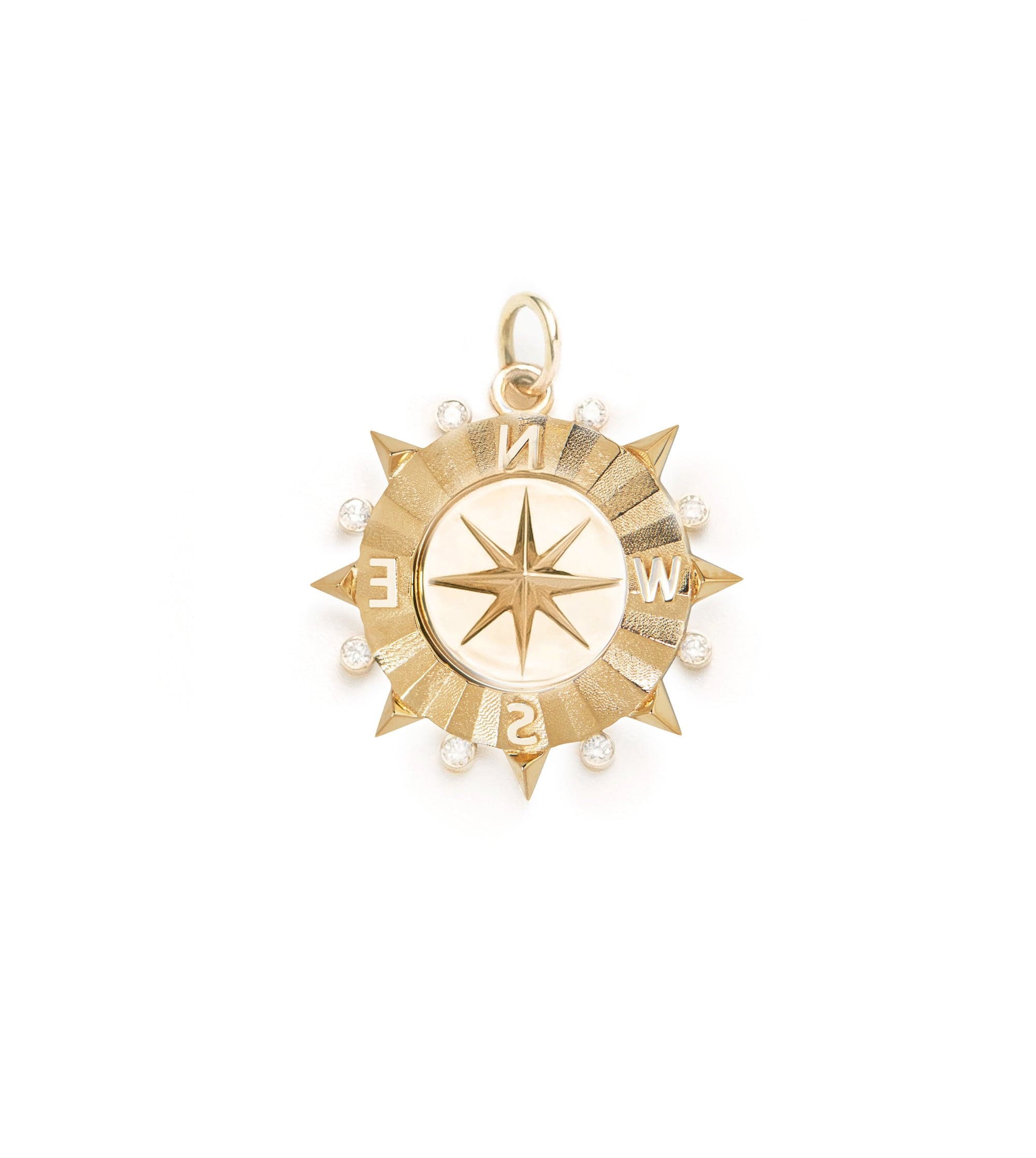 Internal Compass Necklace - Medium Size Spiritual Medallion for Women | Mindful Jewelry for Meditation, Yoga & Positive Energy