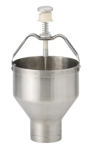 Royal Industries Commercial Grade Stainless Steel Pancake Batter Dispenser - 8 Cup Capacity for Professional Kitchens & Breakfast Restaurants - Perfect for Pancake Houses, Cafés & Catering Services