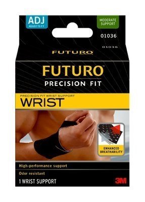 Wrist Support Brace for Pain Relief & Carpal Tunnel - Adjustable & Comfortable (Item #01036ENCS) - Ideal for Typing, Gaming & Sports Recovery