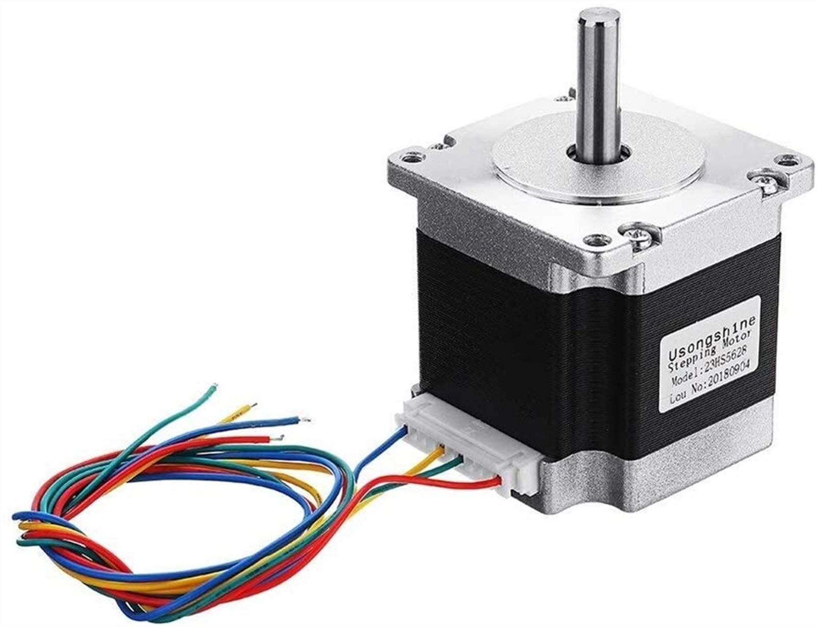 Nema 23 Stepper Motor 2.8A 23HS5628 with 8mm Shaft - High Torque 4-Lead CNC & 3D Printer Motor for DIY Printing, Engraving, and Robotics Projects