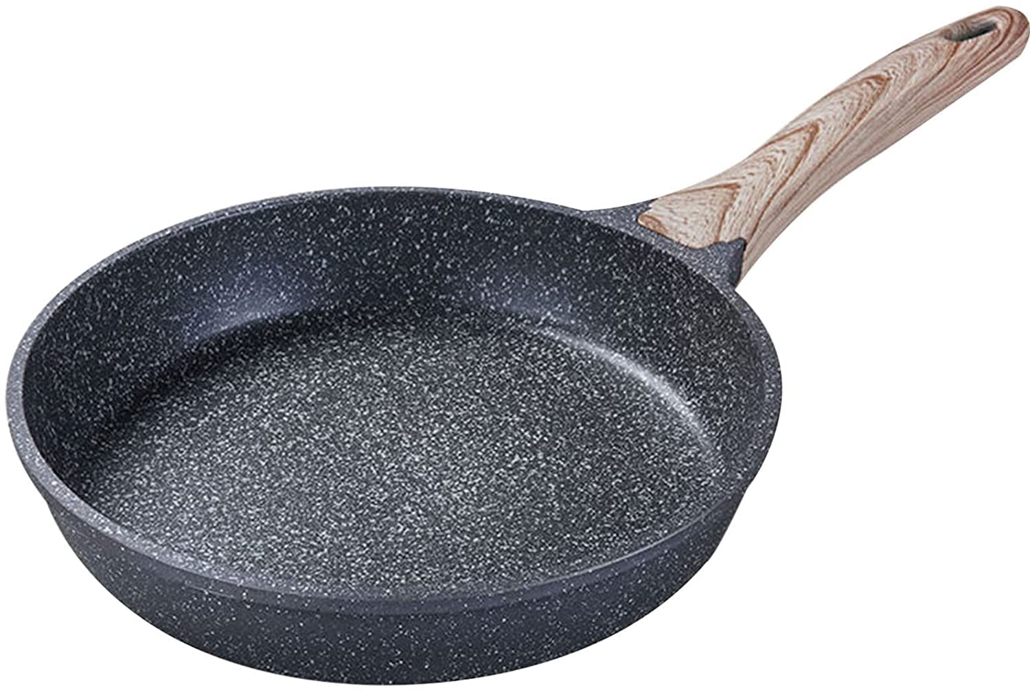 Nonstick Egg Frying Pan - KDLK Pancake Griddle for Gas & Induction Cooktops - Round Fat-Free Maifan Stone Omelette Pan - Portable Breakfast Skillet for Home & Camping Use