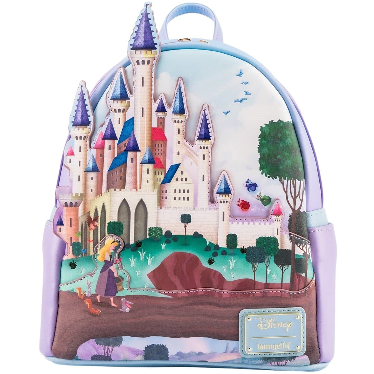 Disney Loungefly Leather Backpack for Girls - Stylish & Durable School Bag, Travel, and Everyday Use