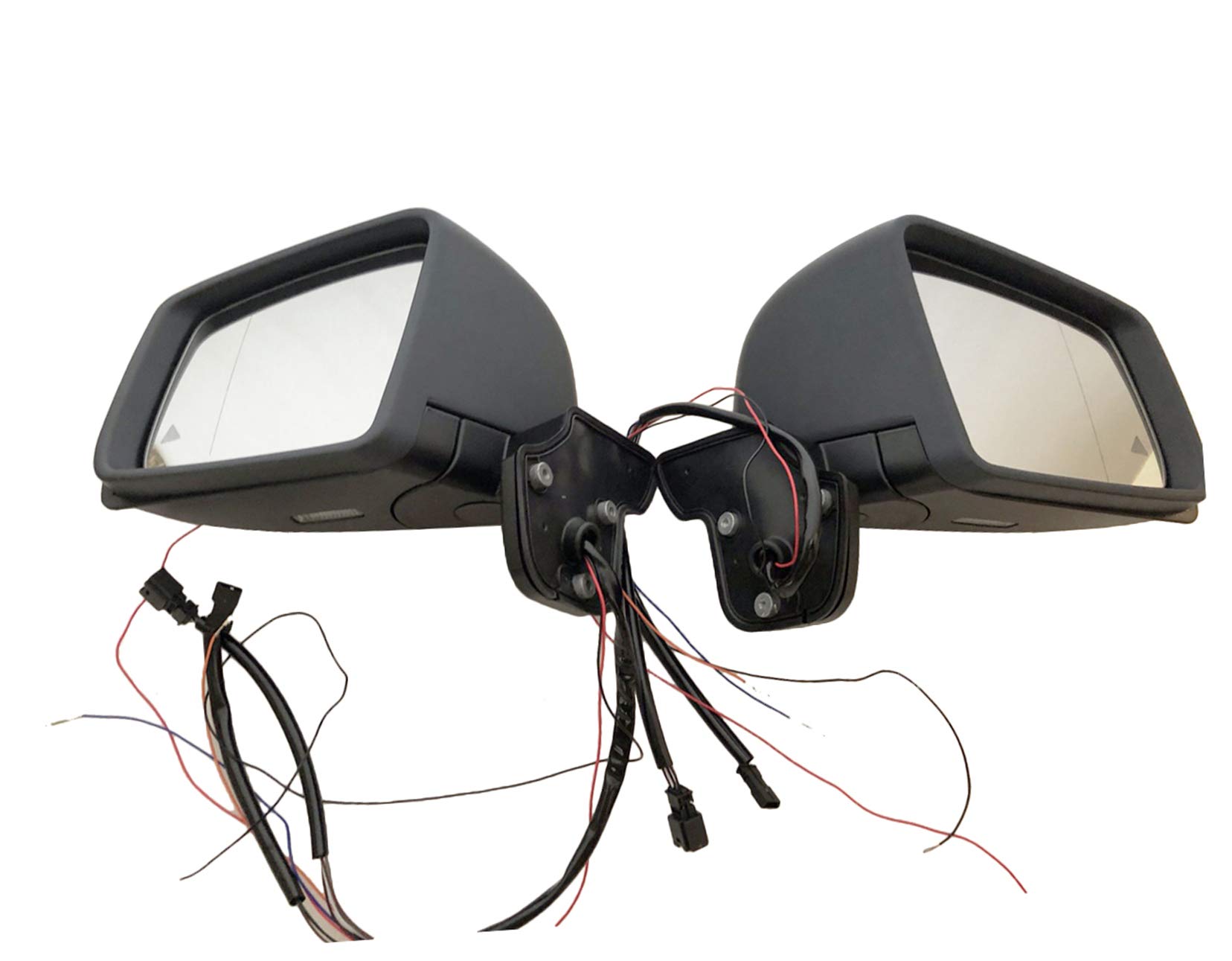 Mercedes Benz G Class G350 G500 G550 G63 G65 Side Door Mirrors Set (Unpainted) - Compatible with 2005-2018 Models | Perfect for Off-Roading, City Driving & Car Upgrades