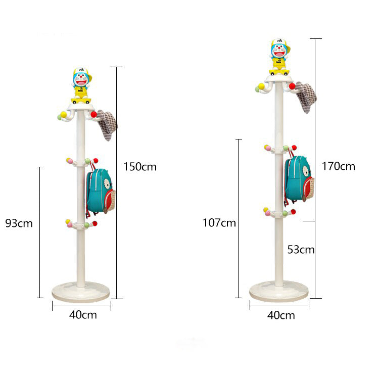Kids Clothes Hanging Rack - Adjustable Height Durable Wooden Garment Organizer for Nursery, Bedroom & Closet Storage - Perfect for Toddler Outfits, Dresses & Jackets