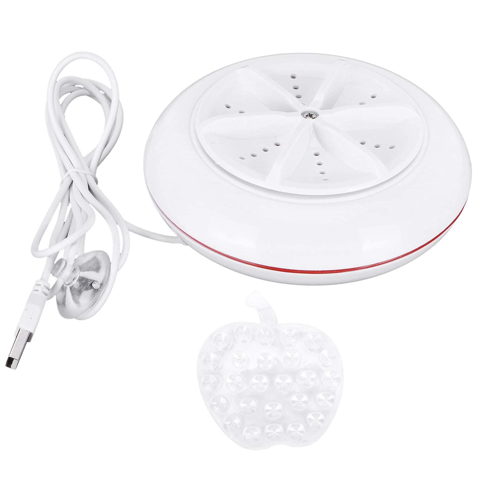 Portable Washing Machine - USB Powered Compact Turbo Washer for Travel, Dorm, Apartment | Mini Ultrasonic Laundry Washer for Light Personal Clothes | Perfect for Business Trips, Camping & Small Spaces