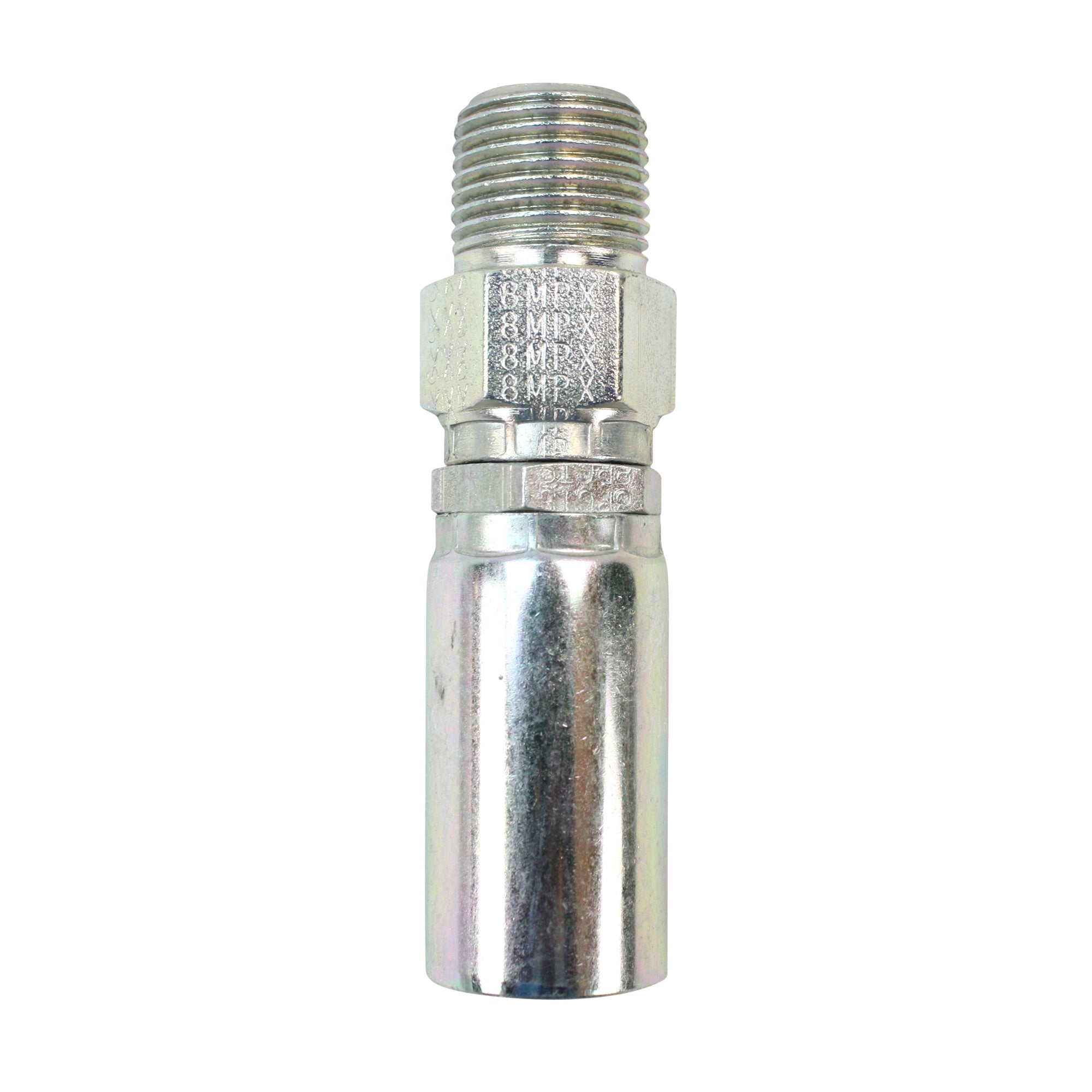 GATES 80845 8PCTS 8MPX 733712055 Thermoplastic One-Piece Coupling - Heavy-Duty Industrial Hose Connector for Hydraulic Systems, Agriculture & Construction Equipment