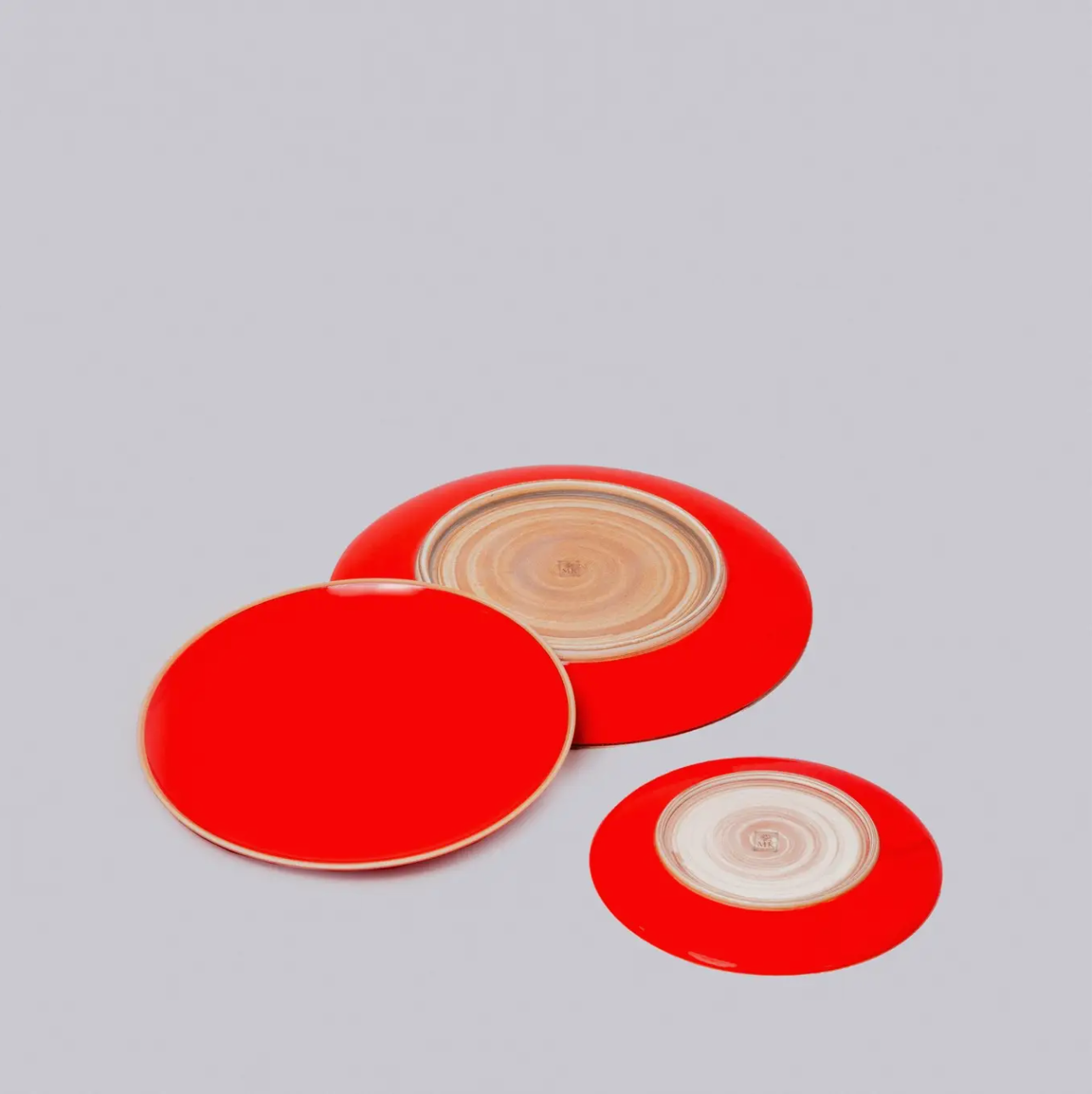 Red Porcelain Dinner Plates - Elegant Lipstick Red Ceramic Plates for Dining, Parties & Home Decor | Durable & Stylish Tableware for Restaurants, Weddings & Everyday Use