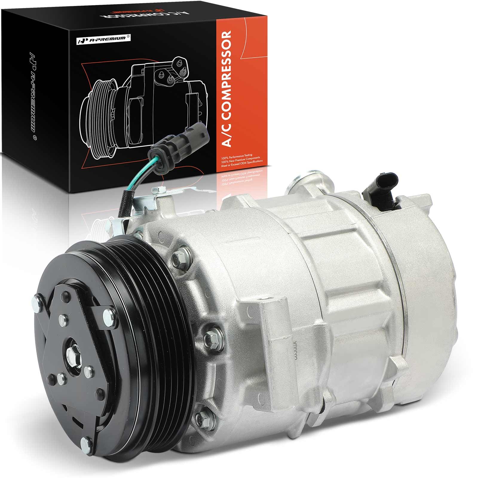 Premium AC Compressor with Clutch for 2016-2020 Chevrolet Malibu 1.5L - High Performance Replacement Part for Smooth Cooling in Summer Driving