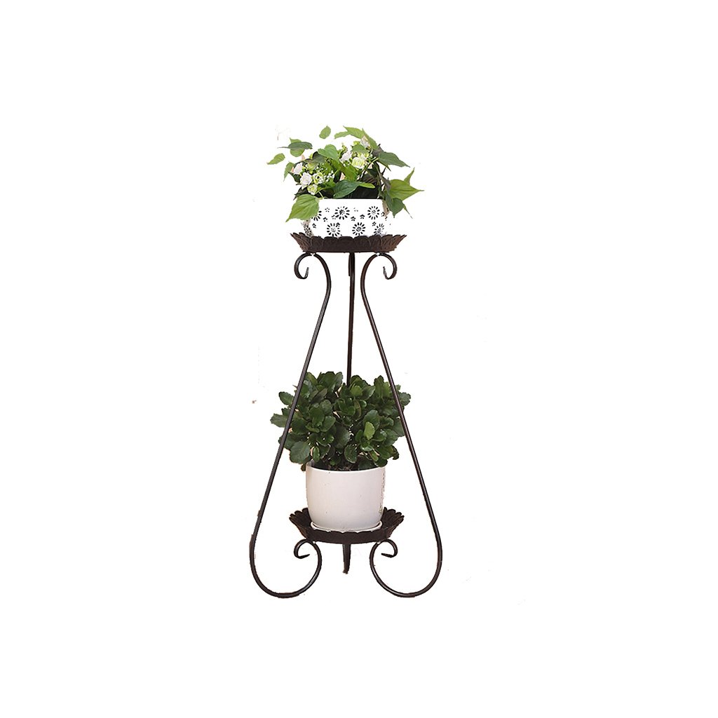 Vintage Bronze Iron Planter Ladder Display Shelf - 44.95