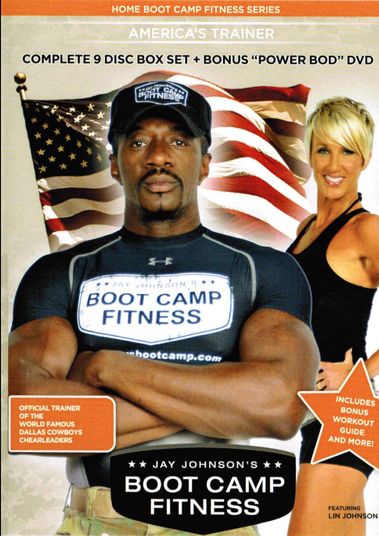 Jay Johnson Boot Camp Fitness Box Set - Complete Home Workout Kit for Strength Training & Cardio | Perfect for Gym, Outdoor & Home Fitness Routines