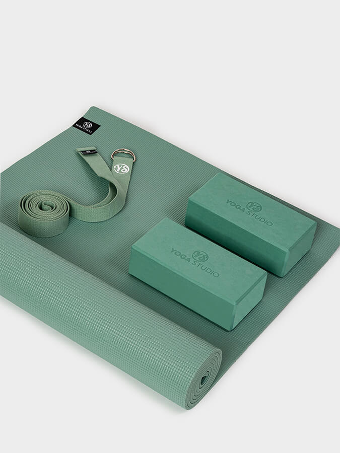 Eco-Friendly Yoga Set for Beginners | Oeko-Tex Certified Starter Kit | Perfect for Home & Studio Yoga Practice