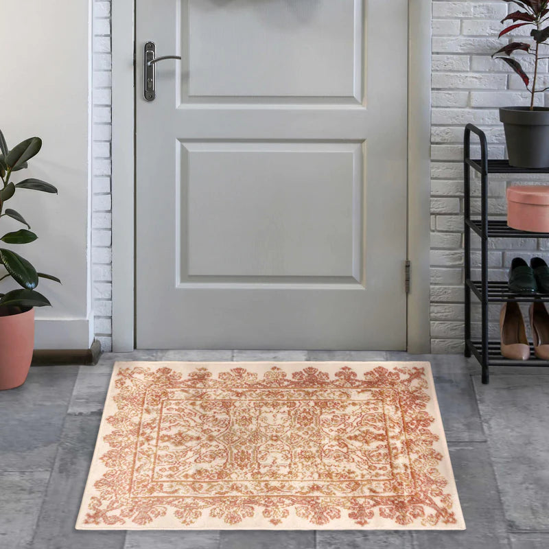 Myel Classic Medallion Indoor Area Rug - Non-Slip Traditional Persian Runner Carpet for Living Room, Bedroom, Hallway - Soft & Durable Home Decor