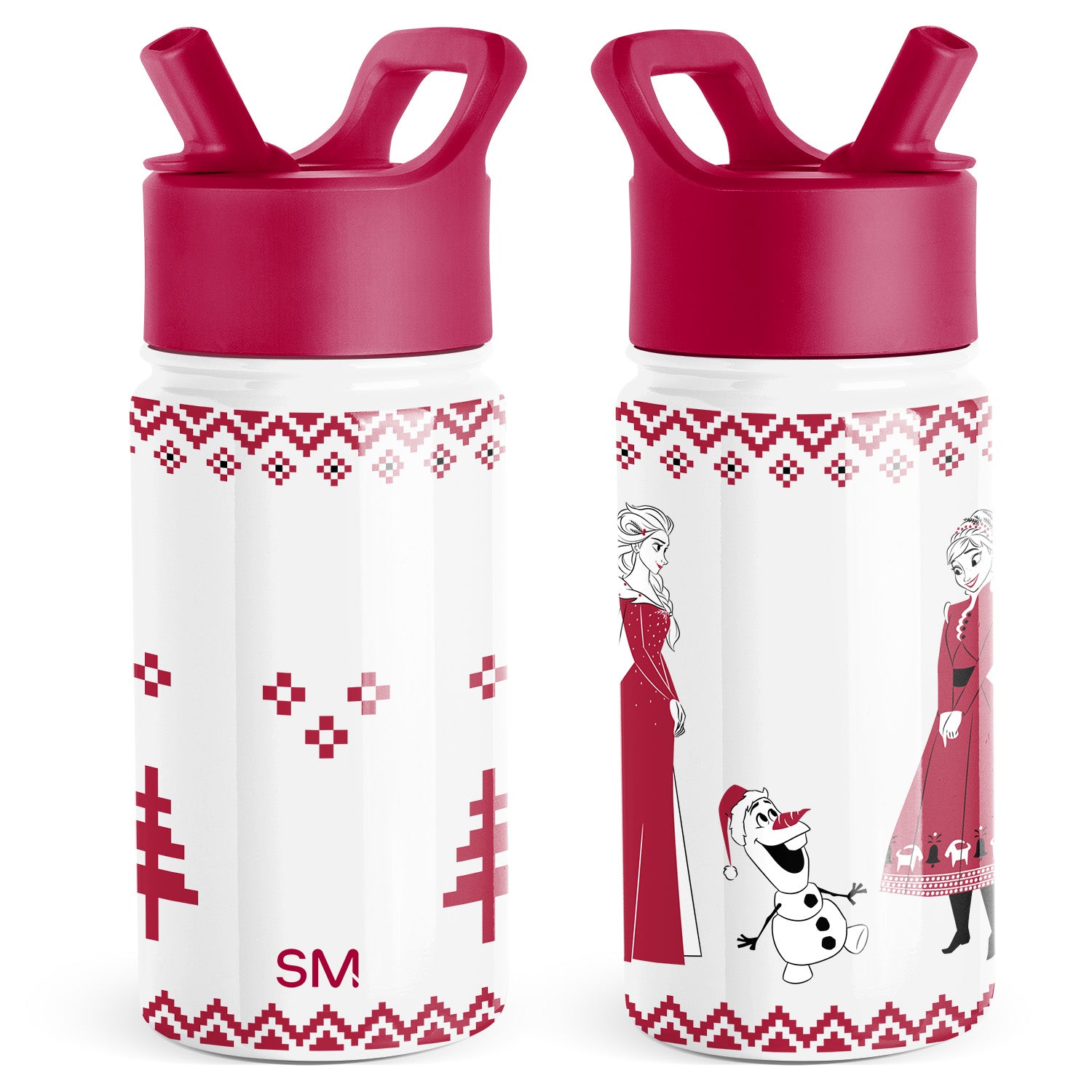 Summit Kids Water Bottle with Straw Lid - BPA Free, Leak Proof, Insulated Stainless Steel Bottle for School, Sports & Outdoor Activities