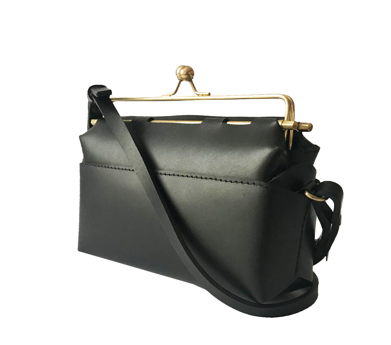 Stylish Kisslock Handbag for Women - Vintage Inspired Clutch Purse with Secure Lock Closure - Perfect for Evening Parties, Weddings & Special Occasions