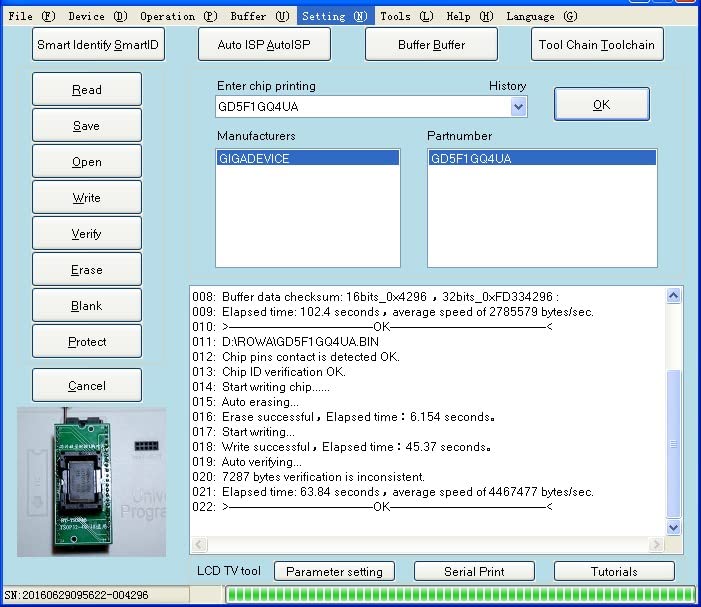 RT809H Universal Programmer - Fast EMMC NAND Flash Reader Writer for LCD TV, Notebook & ISP Online Programming | Ideal for Repair Shops & Electronics Hobbyists