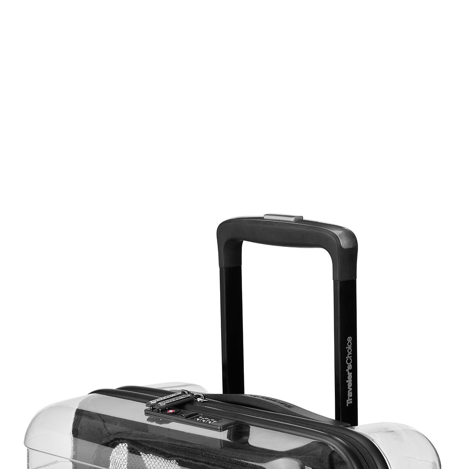Millennial Transparent Carry On Luggage - Clear TSA Approved Travel Suitcase for Airplane, Perfect for Weekend Trips & Business Travel