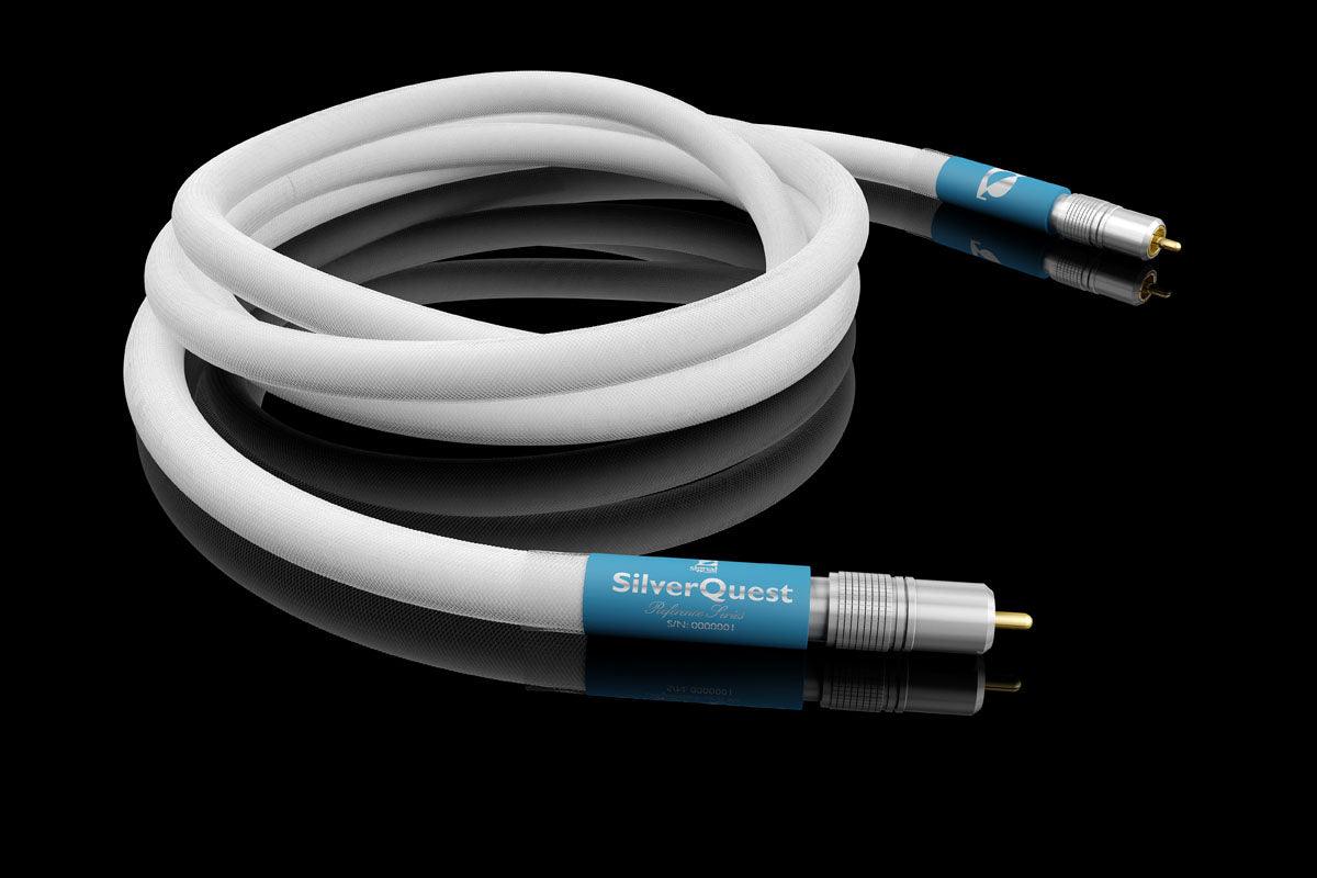 Signal Projects SilverQuest Digital RCA 75Ω Cable - High-End Audio Cable for Home Theater, Hi-Fi Systems & Professional Studios - Perfect for CD Players, DACs & Digital Audio Equipment