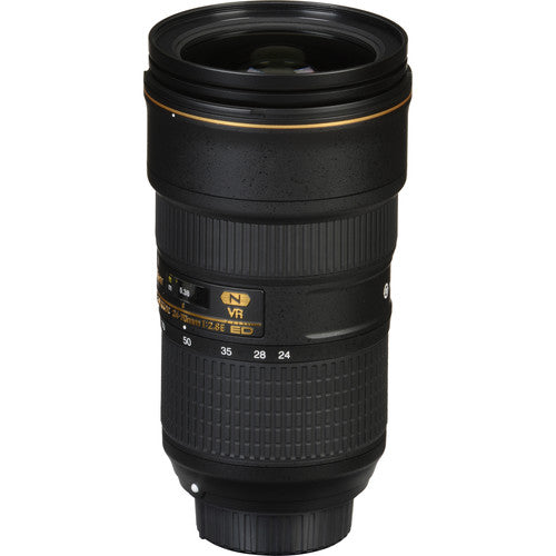 Nikon AF-S NIKKOR 24-70mm f/2.8E ED VR Lens for DSLR Cameras - Professional Zoom Lens for Portraits, Weddings & Travel Photography