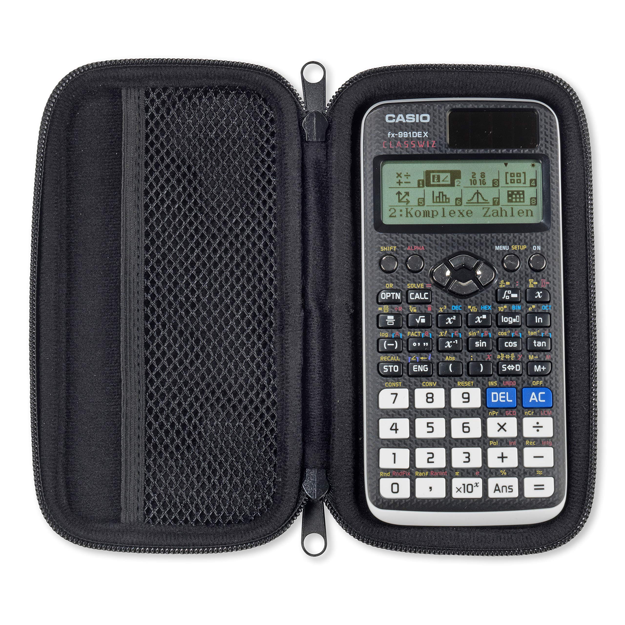 Casio Graph Protective Hard Case for Graphic Calculators - Durable Cover for FX-9750GII, FX-9860GII - Perfect for School, College & Engineering Students