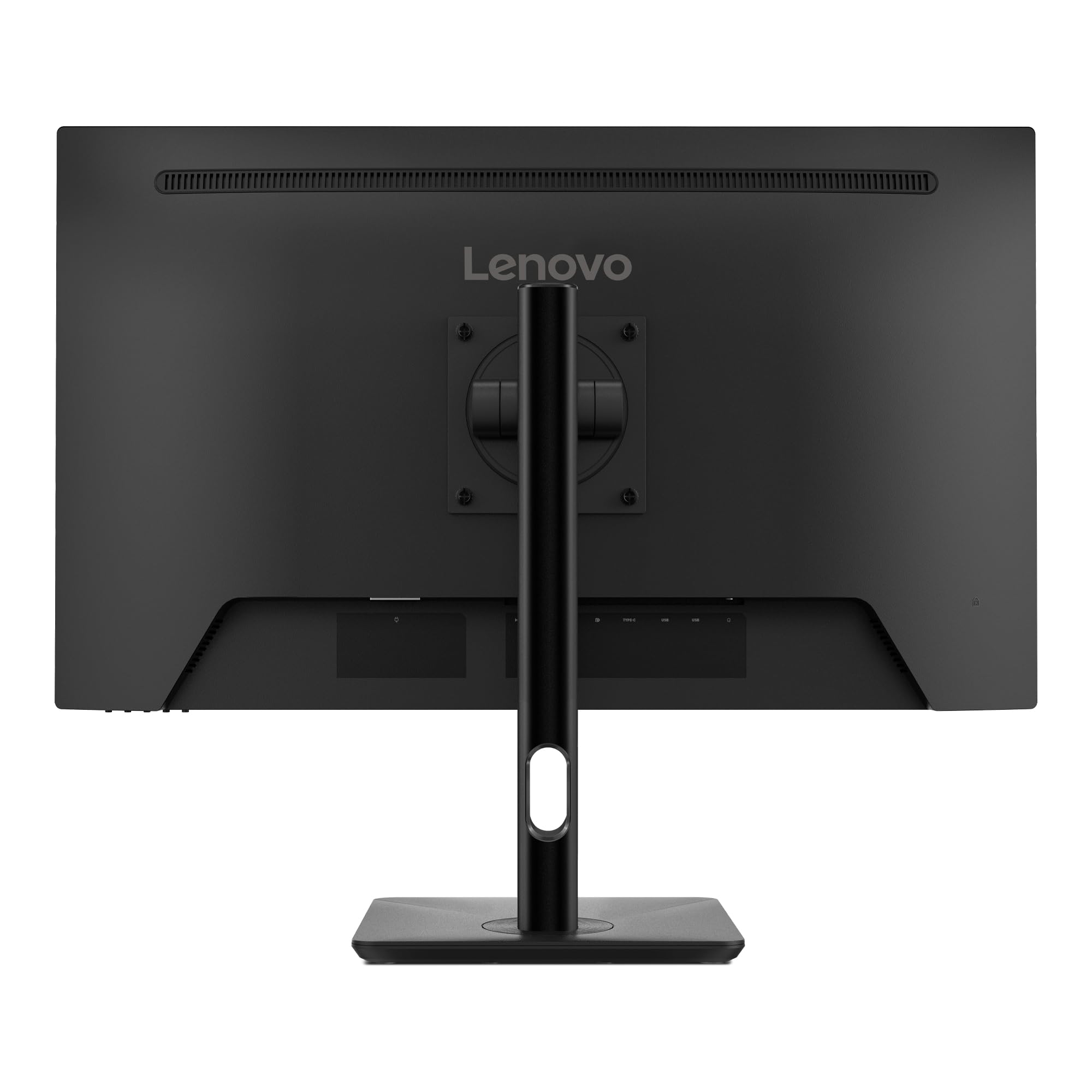Lenovo N27p 27-inch 4K IPS Monitor with HDR400, 62Hz Refresh Rate, USB-C Port, TÜV Low Blue Light, Height Adjustable Stand & Near Edgeless Design - Perfect for Home Office, Gaming & Graphic Design