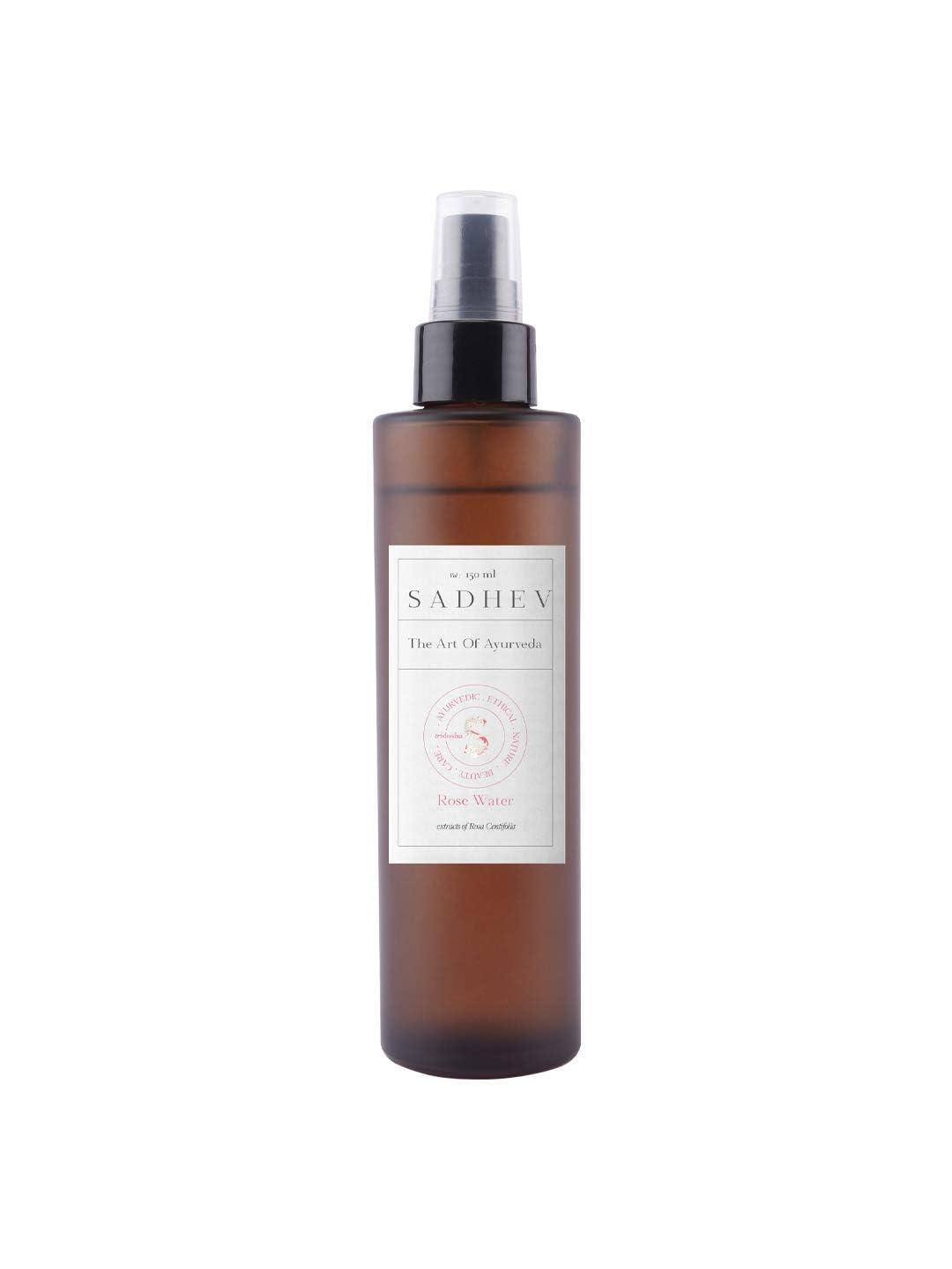 Sadheev - 100% Natural Rose Water Toner for Face | Hydrating & Soothing Skin Care | Perfect for Dry, Sensitive Skin & Daily Facial Mist
