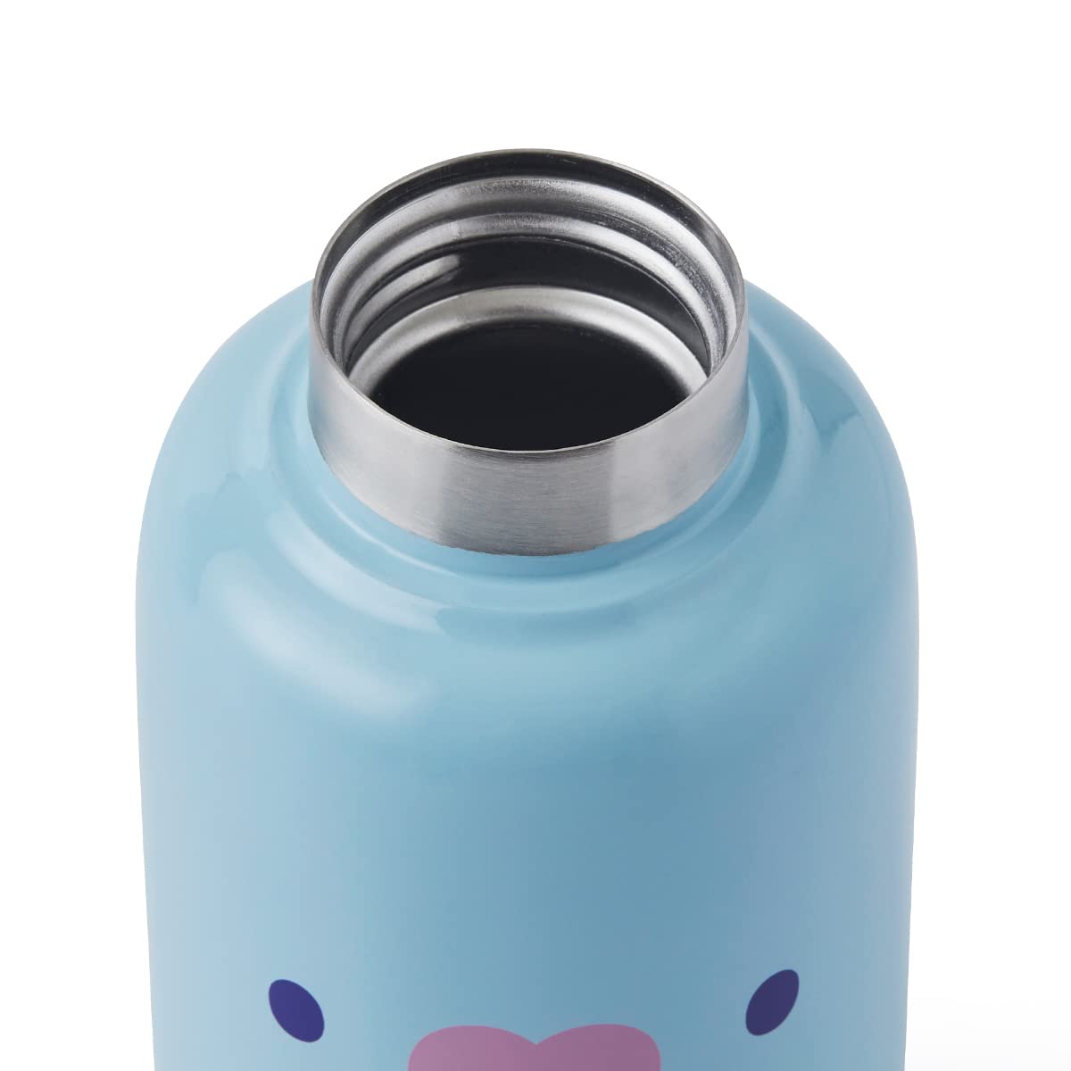 BT21 MANG Character Mini Stainless Steel Tumbler - 16oz Insulated Travel Mug for Hot & Cold Drinks - Perfect for Office, Gym, and Outdoor Activities