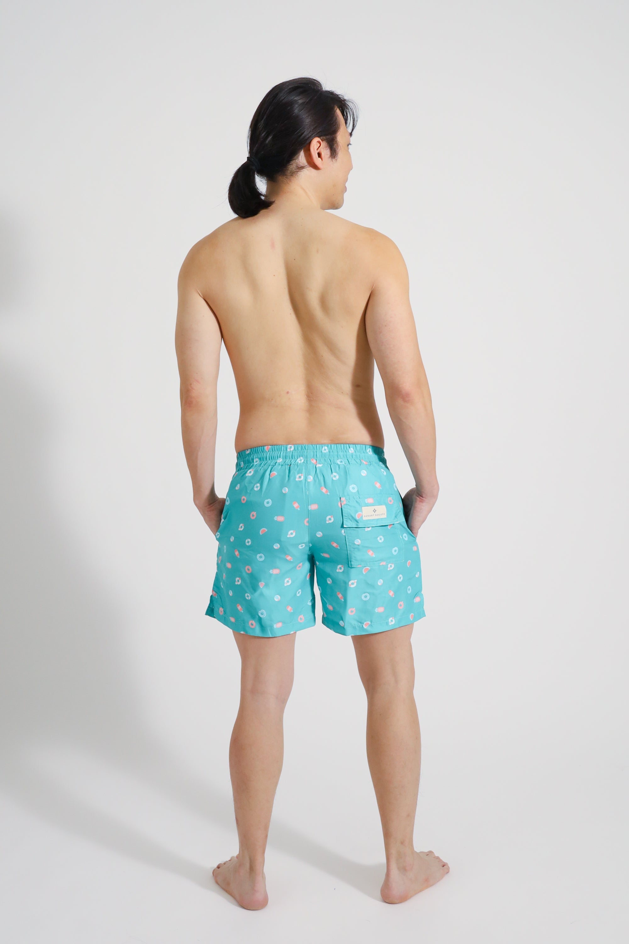 Southport Men's Quick-Dry Swim Trunks - UPF 50+ Sun Protection Board Shorts for Swimming, Beach & Pool - Lightweight Comfortable Swimwear for Men