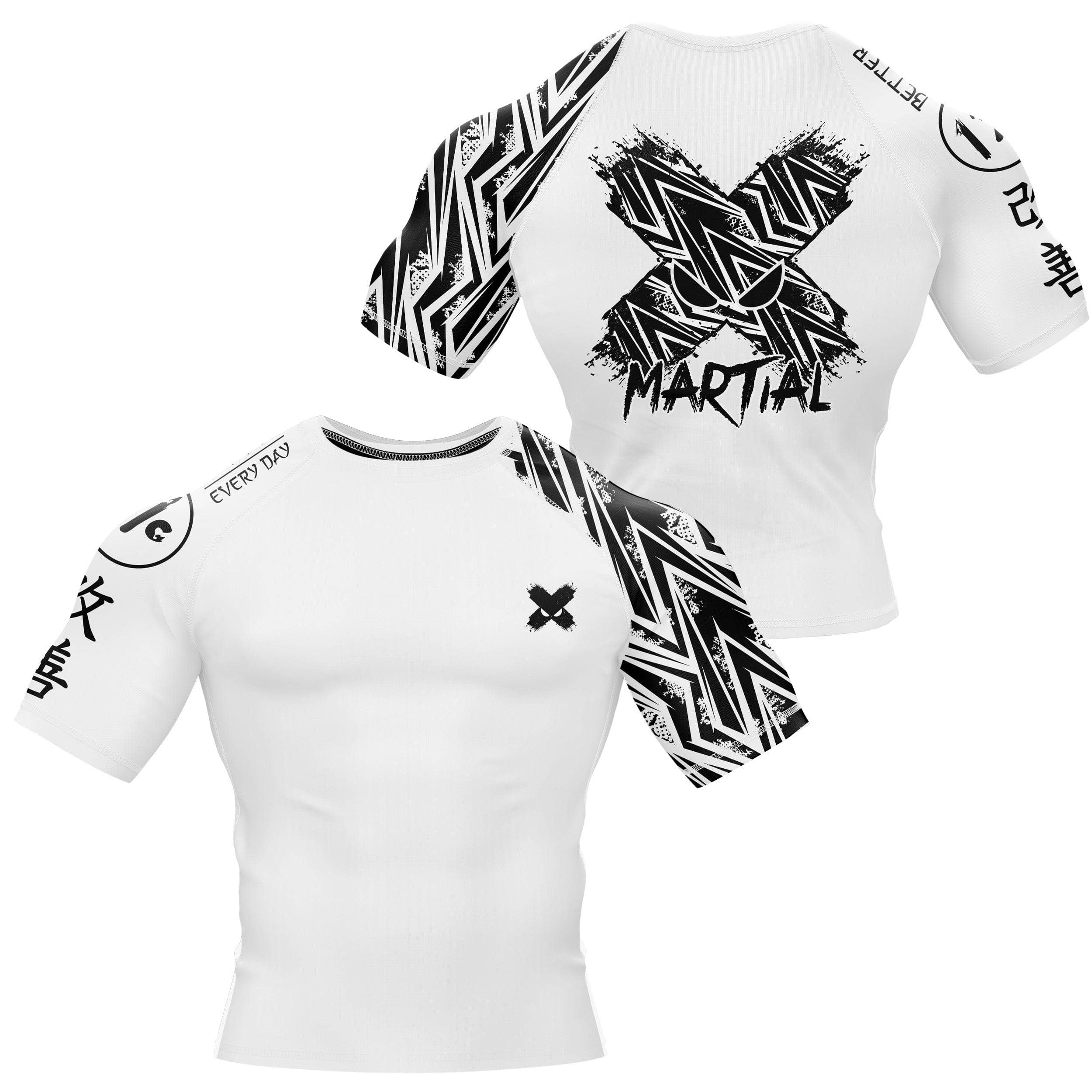 Premium Minimalist BJJ Rash Guard - Lightweight & Breathable for Brazilian Jiu-Jitsu Training - Perfect for MMA, No-Gi Grappling & Combat Sports