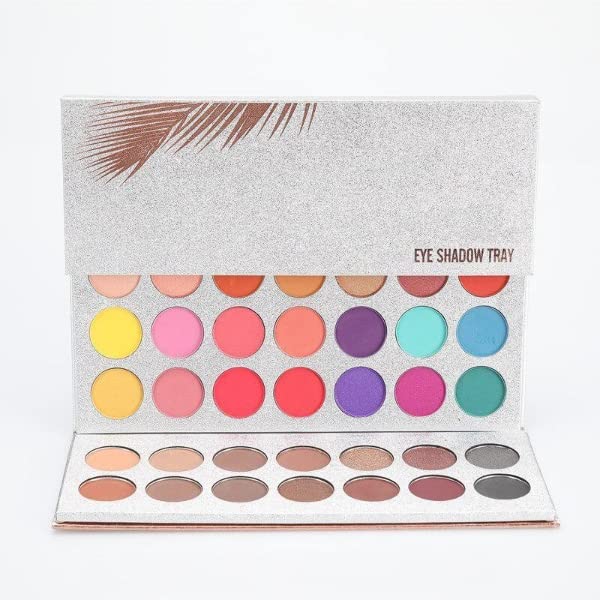 VBA Makeup Matte Eyeshadow Palette - 63 Highly Pigmented Colors for Long-Lasting Eye Makeup | Perfect for Professional Makeup Artists, Beginners & Everyday Wear