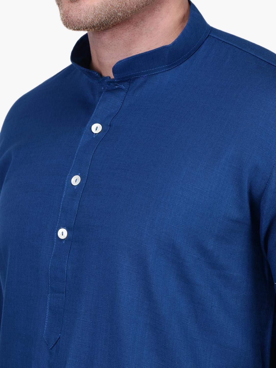 Premium Men's Cotton Kurta Pajama Set with Drawstring - 21 Color Options | Comfortable Indian Ethnic Wear for Festivals, Weddings & Casual Outings