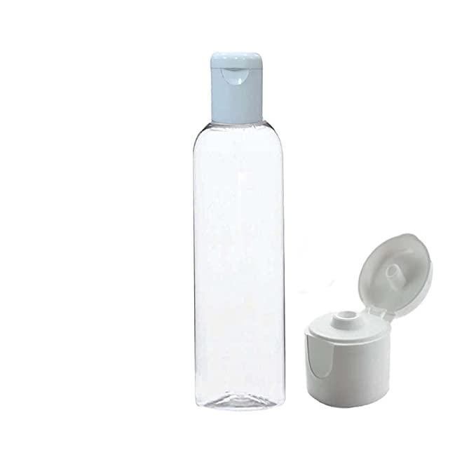SHREE MAHA 100ml Empty Clear Plastic Bottles - 10 Pack Refillable Travel Size Cosmetic Containers, Leak Proof Squeeze Bottles with Flip Top Cap for Toiletries, Shampoo, Lotion, Essential Oils - Perfect for Travel, Gym, Home & DIY Beauty Products