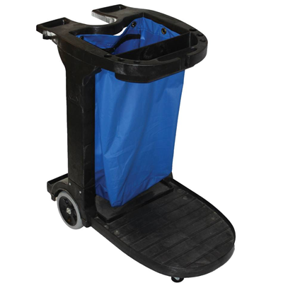 Gator™ Compact Utility Cart with 25 Gallon Heavy-Duty Blue Vinyl Bag - Perfect for Gardening, Landscaping, and Warehouse Use